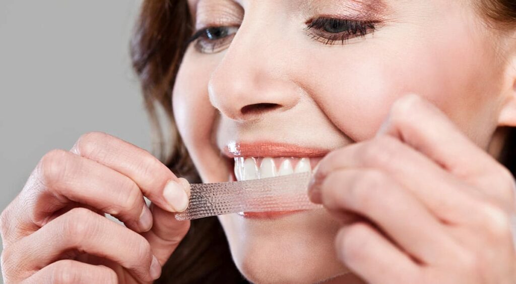 DIY Teeth Whitening Strips