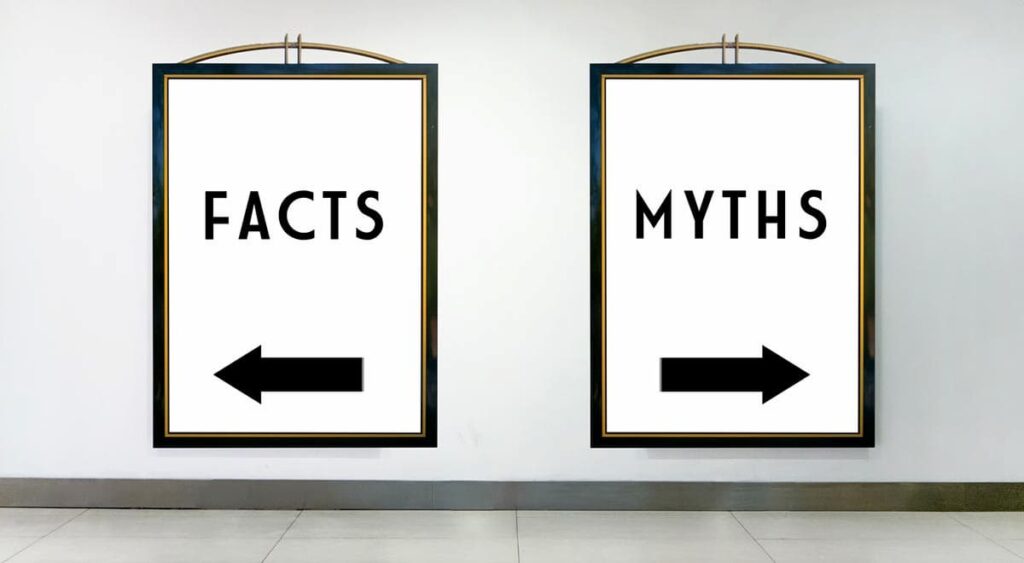Root Canal Therapy Myths Sign